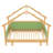 Wood Treehouse bed with Soft Cushion Rails-2082651054