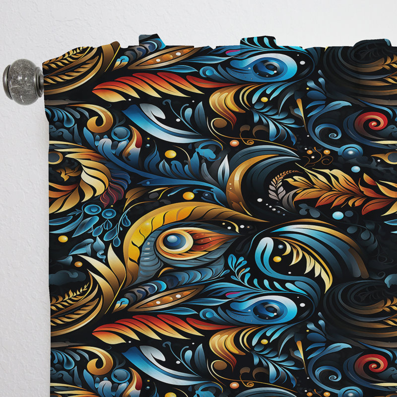Motif bohémien tribal bohème Boho, L 52 po x L 63 po