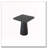Coffee Table with Pedestal Base