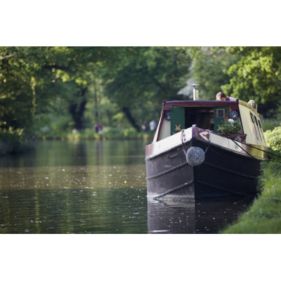 Canal Boat by Davidhills