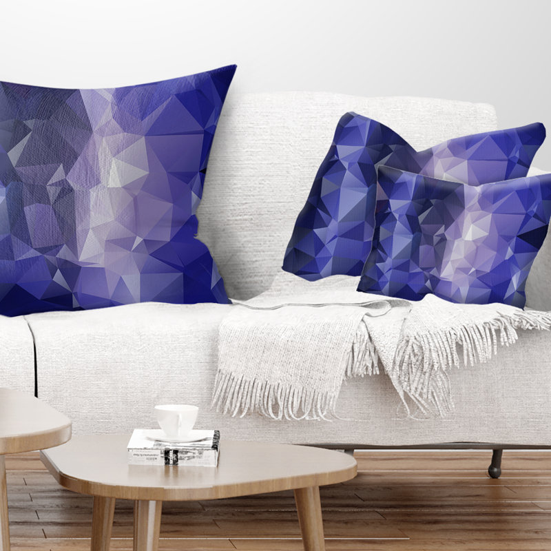 Abstract Reversible Throw Pillow