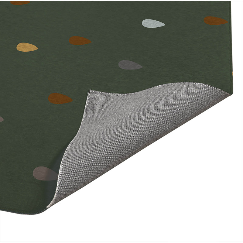 Dino Drops Kids Play Mat, Rectangle 2' x 3'