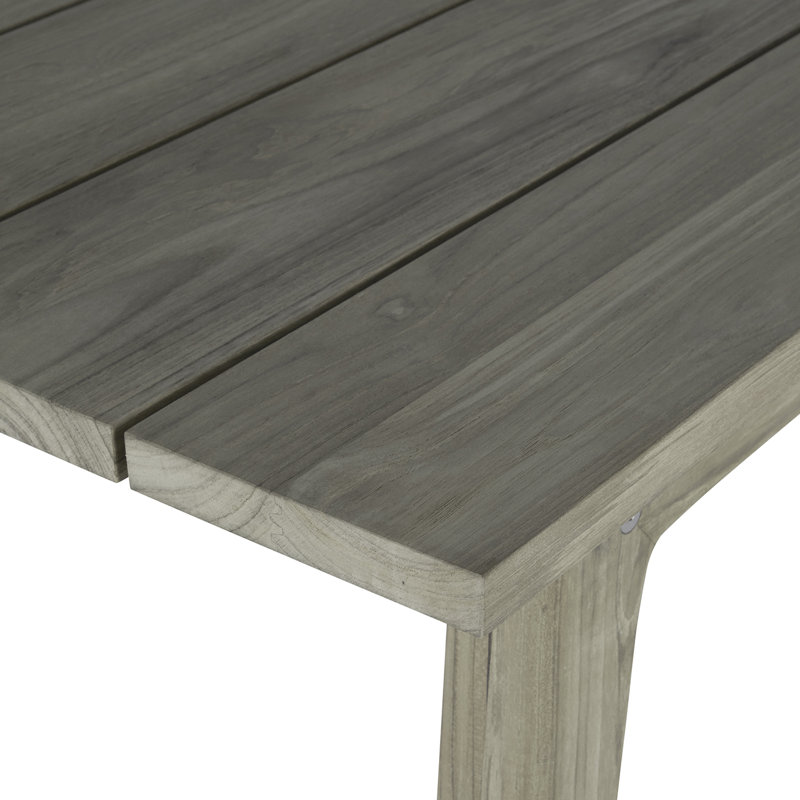 Coast 70.875" Solid Wood Console Table, Oyster Teak