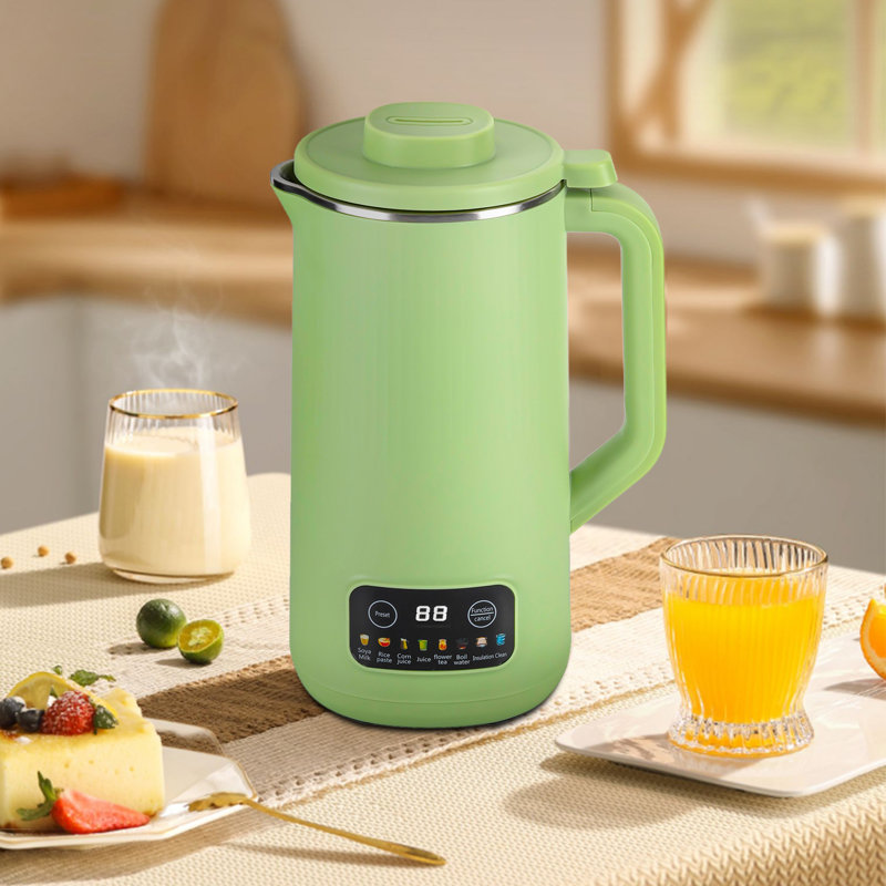 28.16 oz Automatic Nut Milk Maker Machine, Green