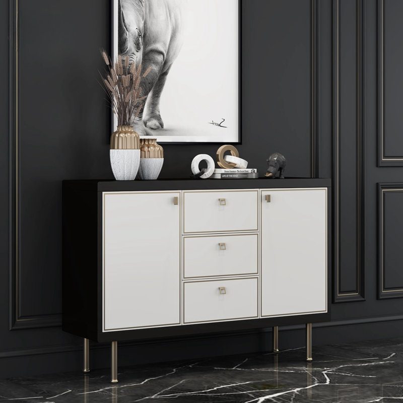 Light Luxury Style Porch Cabinet Accent Cabinet