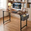 Metal Base Computer Desk