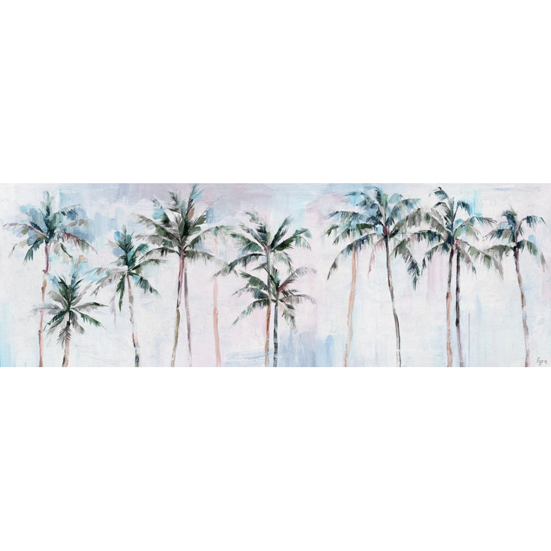 "Coastal Haze", reproduction sur toile tendue, H 15 po x l 45 po