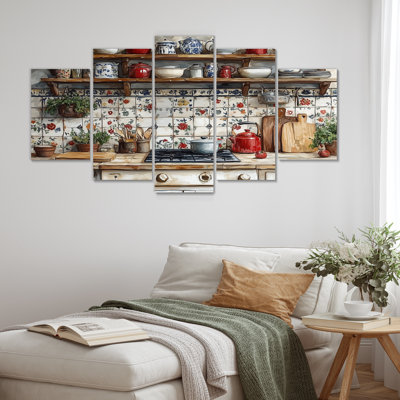 Country Kitchen Rustic Dream II - Ensemble de décoration murale de cuisine