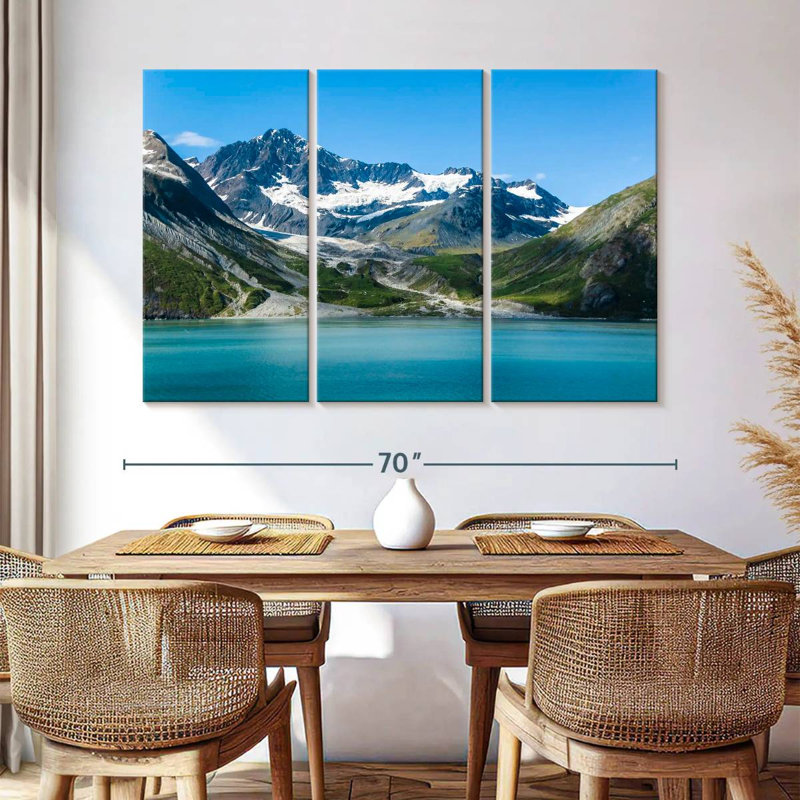 Alvord Blue Waters de Glacier Bay, H 42 po x l 65 po