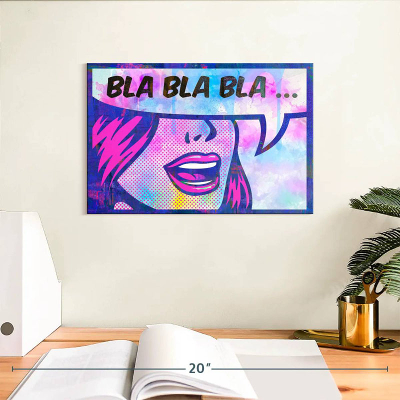 Tergel Bla Bla Bla, 8" H x 12" W