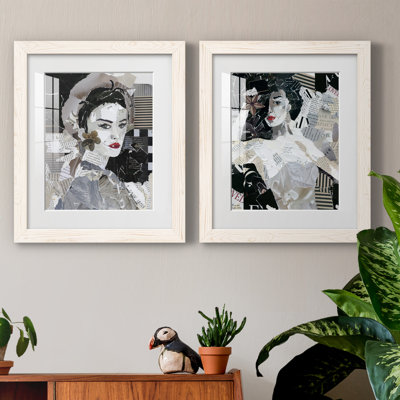 Runway Pause - ensemble de 2 peintures