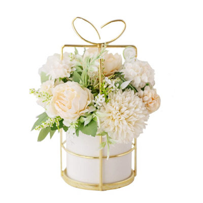 Peony Arrangement in Pot