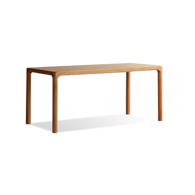 Burlywood Rectangular Solid wood Dining Table For Dining Room/Kitchen