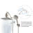12'' Filtered Rainfall Shower Head Combo, Handheld Shower Head, 16'' Adjustable Extension Arm, 20 Stage Shower Filter, 10-Spray, 71'' Shower Hose-120001357