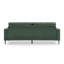 Etta 214.1Cm Velvet Square Arms Sofa-982565741