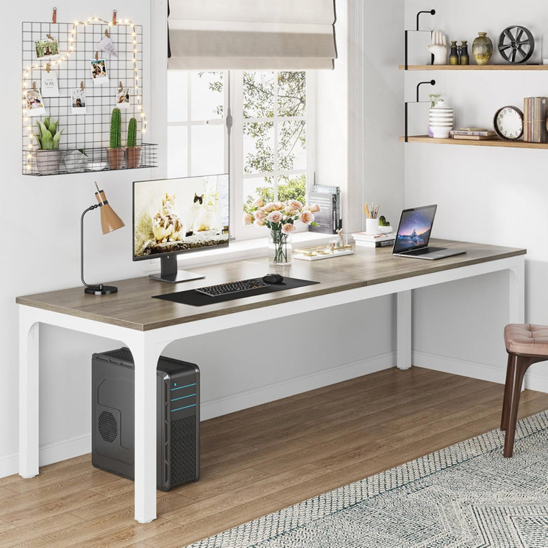 78.7" Extra Long 2-Person Computer Desk