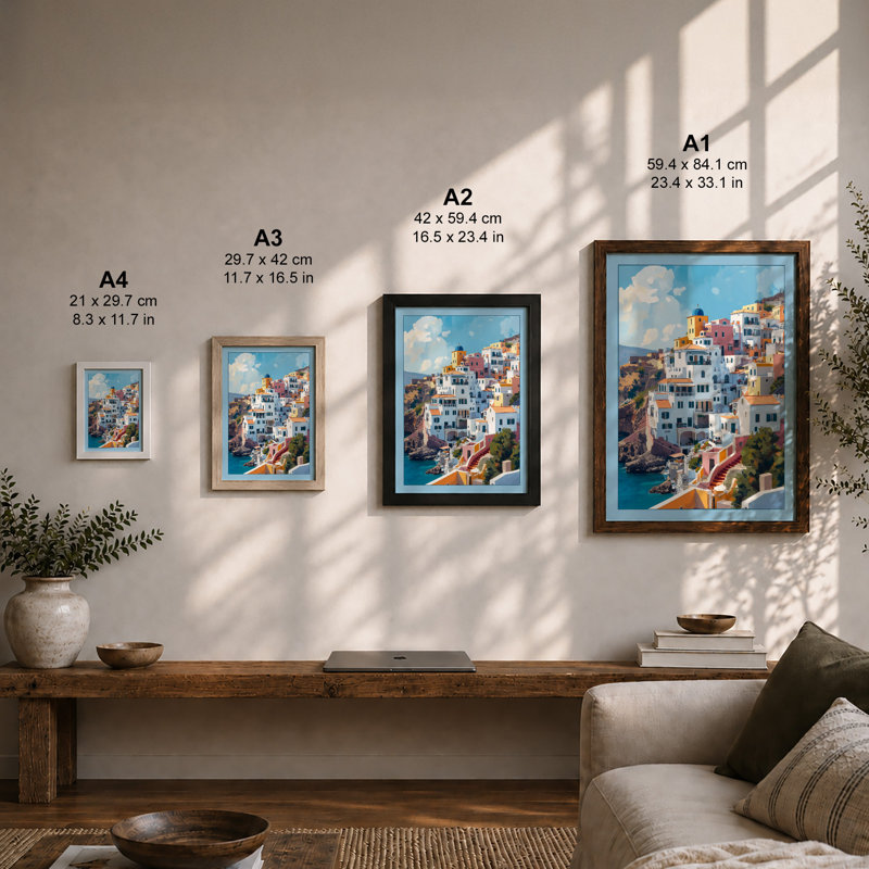 Print, A1 - 84.1 x 59.4 cm, White