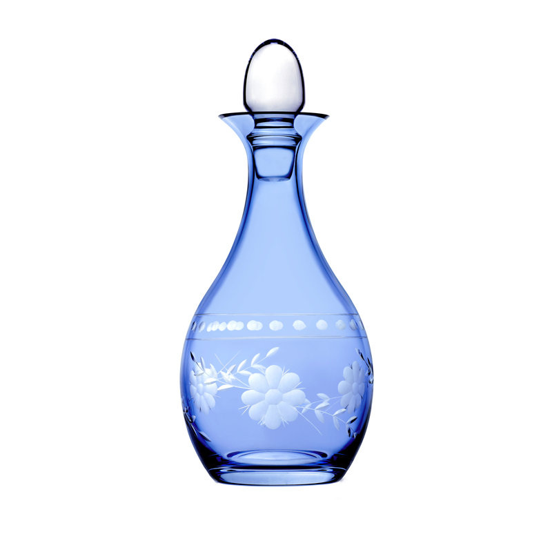 Celosia Baby Blue Decanter 48 oz