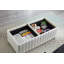 Table basse avec rangement et repose-pieds