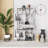 Sandra Bookcase | Asymmetric Freestanding Bookcase with 10 Compartments-97325542