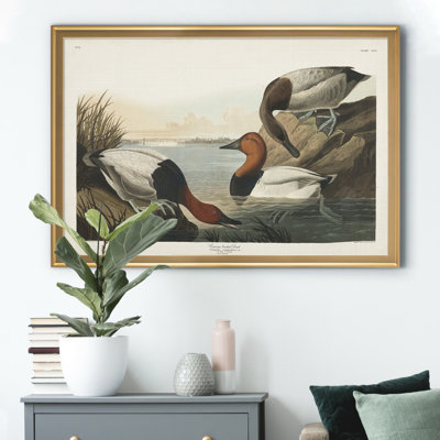 Impression sur toile, "Backed Duck"