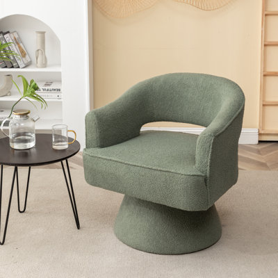 Fauteuil demi-tonneau pivotant de 28 po Kenzlee