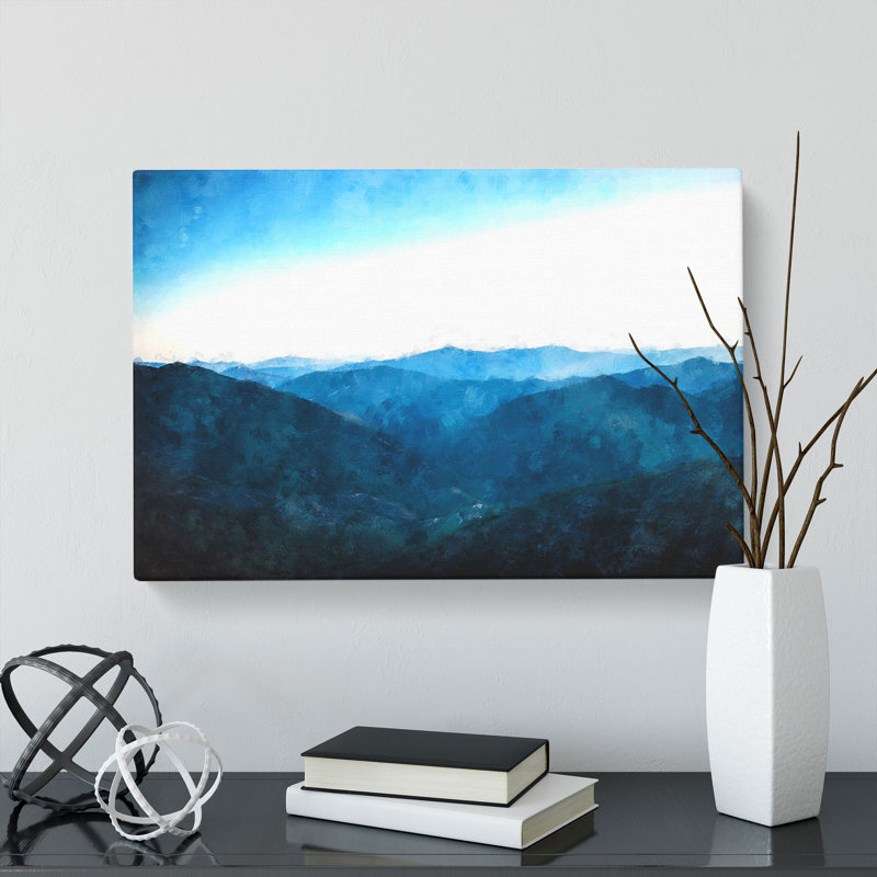 Mountain Range In Salamanca Spain - Wrapped Canvas, 40cm H x 60cm W x 3cm D