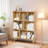 31.5" Bookcase Sideboard Storage Shelf 3-Shelf 8-Module with 4 Solid Wood Legs-191981091