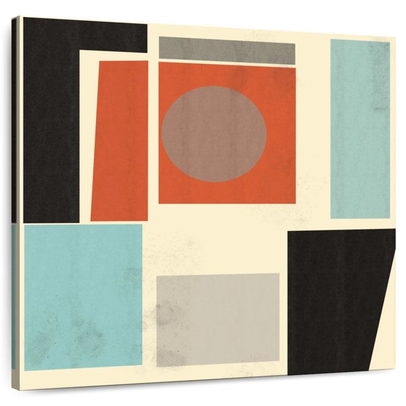 A Geometric Harmony, 24" H x 24" W