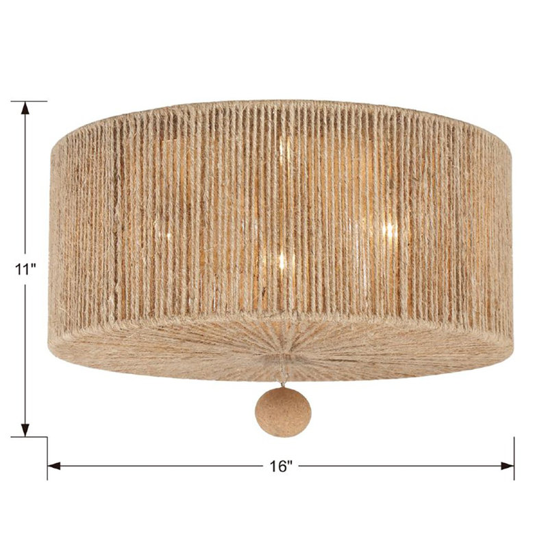 Jessa 3 - Light Flush Mount