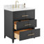Iconic 30" Freestanding Standard Single Bathroom Vanity with Top-1697338421-1696616233