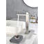 Robinet de lavabo de salle de bain à poignée simple, robinet de meuble-lavabo de salle de bain avec tuyau d'alimentation en eau