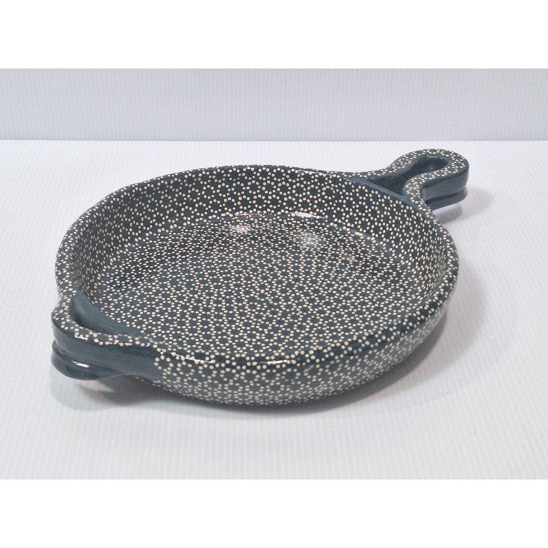 8" Baltic Blue Clay Frying Pan