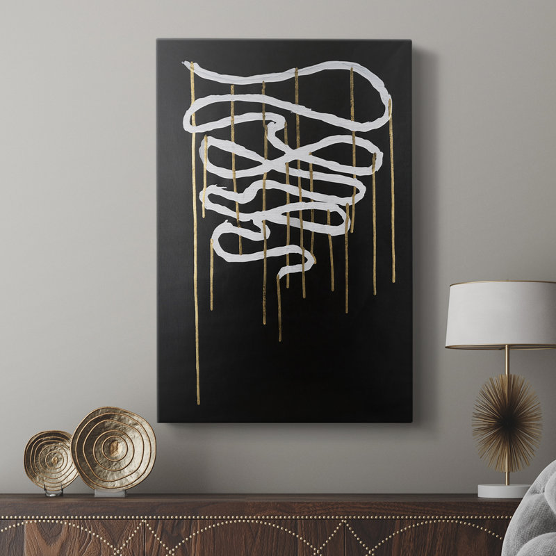 Weeping Ribbon II - galerie sur mesure, H 18 po x l 12 po
