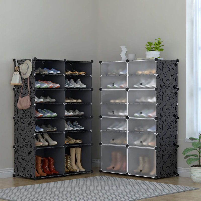 28 Pair Shoe Rack