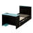 Daybed with Trundle, Desk, LED Light-897879977