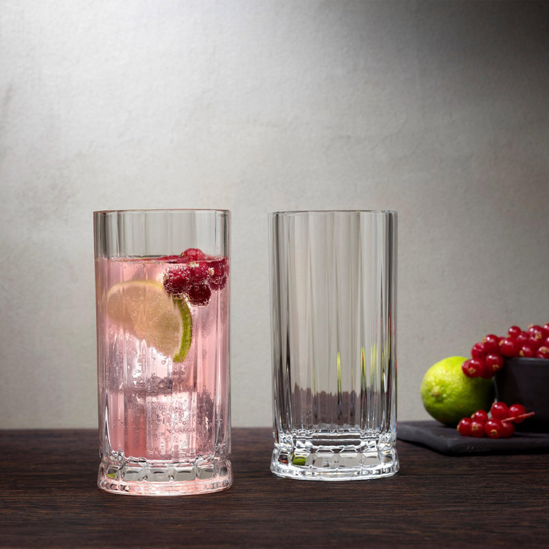 Wayne Crystal Highball Glass, 8.45
