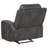 Asle Upholstered Track Arm Recliner Grey