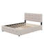 Grand lit plateforme tapissier avec 2 tiroirs et un lit gigogne-1595548331