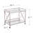 Maxton Silver Bar Cart