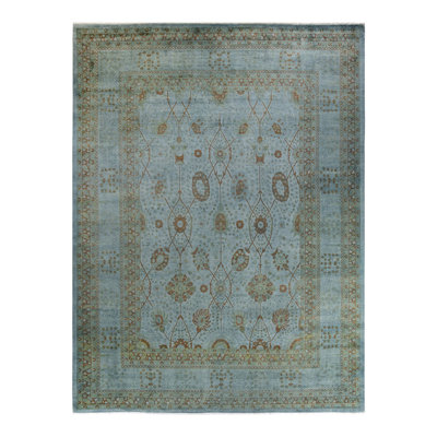 Zanyra, One-of-a-Kind Hand-Knotted Area Rug - Grey
