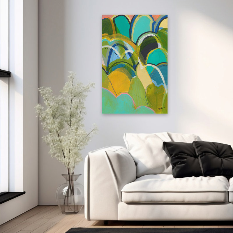 Break On Through No. 1 - Abstracts Art contemporain, H 36 po x l 24 po