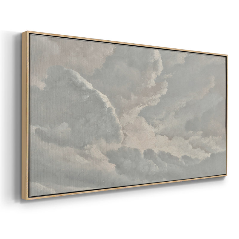Paysage, série CCLXIX, toile tendue avec châssis, prête à être accrochée, H 21 po x l 41 po, Naturel