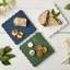 Scalloped Square Cheese Board with Cheese Markers - Navy Blue-67680606