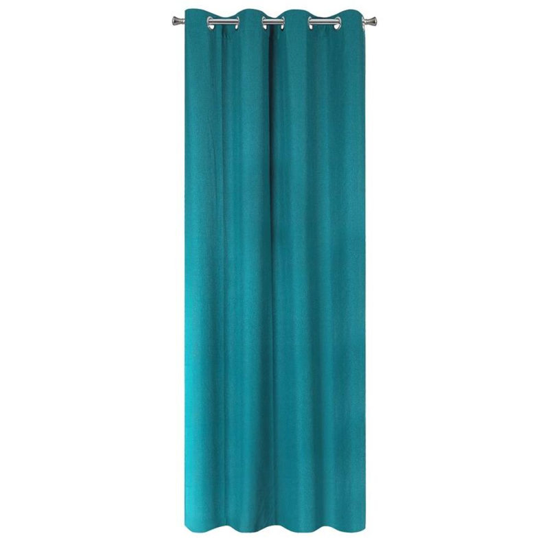 Blackout Curtain Single Panel, Turquoise