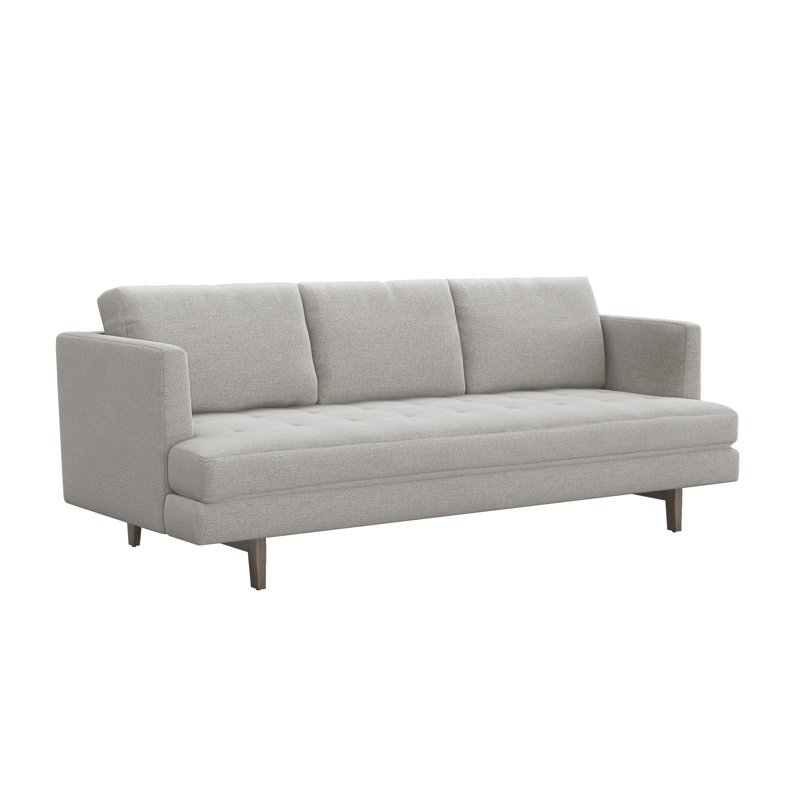 Ayler Sofa, Vintage Gray, Pure Gray 100% Polyester
