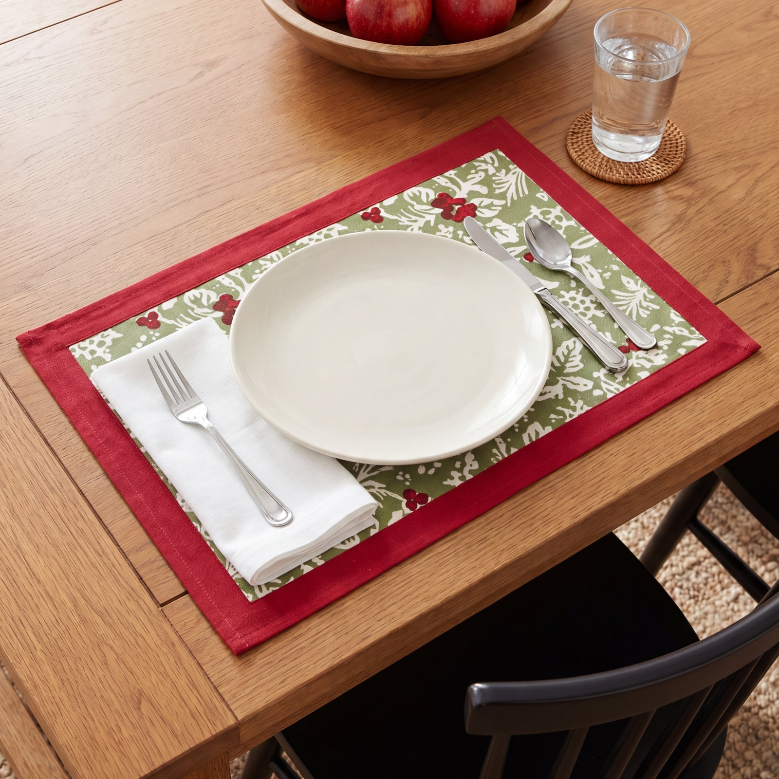 Liljan Reversible Linen Placemat