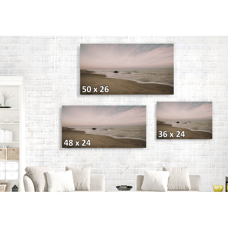 Beach Peace Sun Rays, 16" H x 24" W x 1.5" D