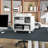 Bonnibelle 36cm H x 40cm W Printer Stand with Wheels-1344981670