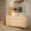Commode en bois massif 6 tiroirs Harbor-751914816